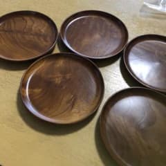 けやきの木皿のサムネイル