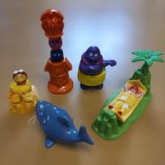 マクドナルド　グリマス　黄色　コーム　くし　レア　ミールトイ　1980年製 Grimace McDonalds rare | Shop at Mercari from Japan! | Buyee