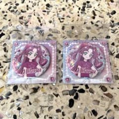 プリキュアマルシェ 小林みくる 缶バッジ テレビ朝日限定 2個セット