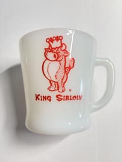 ▪️レア▪️Fire-King KING SIRLOIN マグカップ【47】 - メルカリ