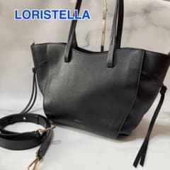 美品☆LORISTELLA レザートートバッグ 2way 黒 A4可 - メルカリ