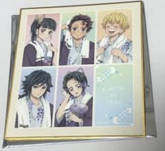 鬼滅の刃 ユネッサン ミニ色紙 集合 胡蝶しのぶ 冨岡義勇 炭治郎 善逸