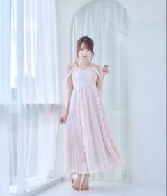 Rosé Muse frill pleats airy cami o/p ピンクのサムネイル