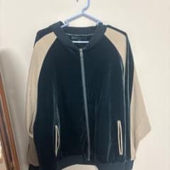 CAMBIO ダークグリーン ベージュ ジャケット Lのサムネイル