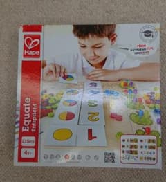 Hape equate ドイツ生まれのハペ 知育玩具 お受験 知育教育 数字かずのサムネイル