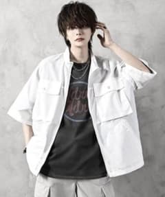 nylon zip over ss jacket /ナイロンジップオーバーシャツのサムネイル