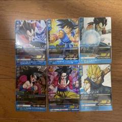 ドラゴンボール データカードダス 爆レア シークレット 6枚