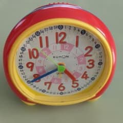 KUMON くもん 学習用 置時計 目覚まし機能付のサムネイル