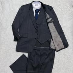 dunhill Sakio NAGANO スリーピース スーツ 総柄 グレー - メルカリ