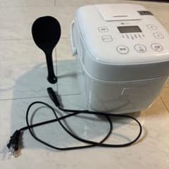 ニトリ 炊飯器 3合炊き マイコン炊飯ジャー ホワイト Nsimpleのサムネイル