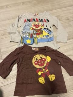 アンパンマン 長袖Tシャツ 2枚セット９５センチのサムネイル