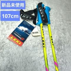 LEKI スキー　ストック　110 新品未使用 レキ スキーストックLEKI TITANIUM 110cm レキ スキーストックLEKI