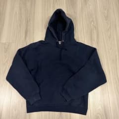 【ネイビー】フルーツオブザルーム SUPER cotton 無地 パーカーのサムネイル
