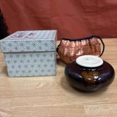 大海 茶入 仕覆付 茶道具 - メルカリ