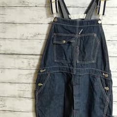 古着オーバーオール サロペット デニム　MADE WELL 9-12のサムネイル
