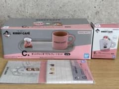 ☆별의 커비 1번 복권 커비 카페 C·E·G상 3점 세트!