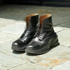 マルジェラ 厚底 margiela コンバット ブーツ メンズ - メルカリ