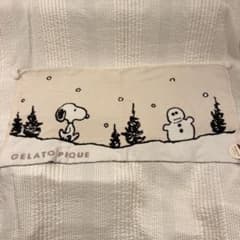 新品 ジェラートピケ スヌーピー ブランケット PEANUTSのサムネイル