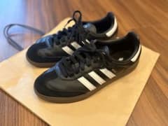 adidas Samba OG ブラック/ホワイト スニーカーのサムネイル