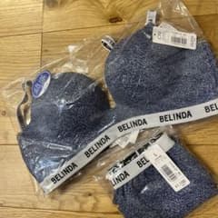 エメフィール　C70  BELINDA デニム 超盛 脇高　ブラショーツのサムネイル