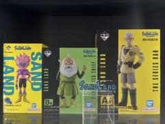 SAND LAND A상×2 B상×1 피규어 세트 악스타 첨부