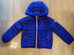 10/1023:59までお値下げ！MONCLER ライトダウンジャケット ブルーのサムネイル