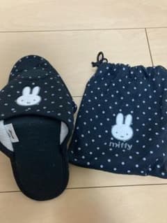 折りたたみスリッパ　ミッフィーのサムネイル