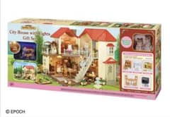 シルバニアファミリー 海外版 あかりの灯る大きなお家　おすすめセット　新品未使用のサムネイル