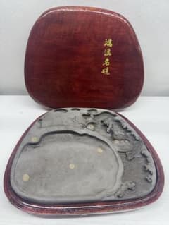 端溪名硯 中国美術 硯 (約)24cm×19cm 書道具 2110g 龍 亀 端溪名硯 中国美術 硯 (約)24cm×19cm 書道具 2110g 龍 亀 - メルカリ