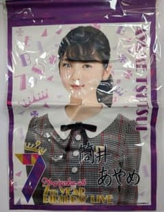 【未開封】乃木坂46 4期生 筒井あやめさん個別タペストリー 7thバスラのサムネイル