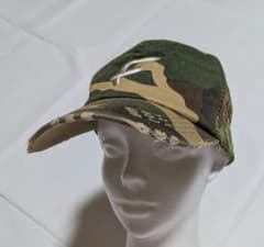 迷彩柄 キャップ ダメージ加工 サイズ調整可 メッシュ 帽子 56 57 58のサムネイル