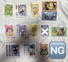 ケロロ軍曹 キャラポトレ ブロマイド セット タママ クルル ドロロ サブローのサムネイル