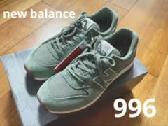 New Balance 996 グリーン スニーカー ニューバランスのサムネイル