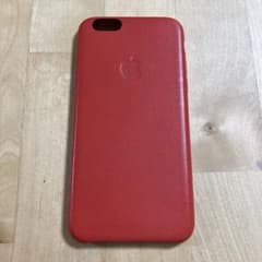 iPhone 6s 가죽 케이스 RED