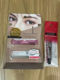 D-UP エアリーカールラッシュ 01 ＋ つけまつ毛用接着剤のサムネイル
