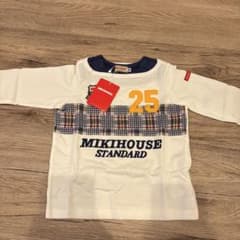 MIKIHOUSE 25刺繍 長袖Tシャツ 80サイズのサムネイル