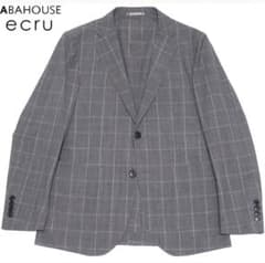 【新品未使用】ABAHOUSE アバハウス 春夏 ウール混ジャケット L48のサムネイル