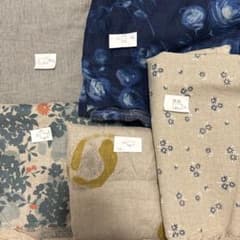 リネン　綿麻ハギレまとめのサムネイル