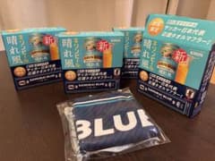 キリン晴れ風 サッカー日本代表 応援タオルマフラー　4個セットのサムネイル