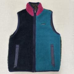 ＊Denim Dungaree リバーシブルボアベスト＊キッズのサムネイル