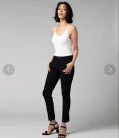 ソブ sov. ダブスタ メリルハイテンションパンツ テーパード ロール