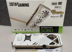 ZOTACGeForceRTX5080SOLID OC WhiteEdition