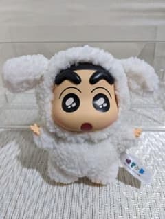 TOPTO 크레용 신짱 봉제인형 키홀더 시로