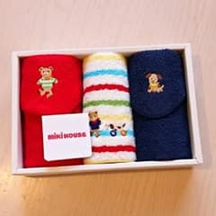 新品☆MIKI HOUSEハンドタオルのサムネイル