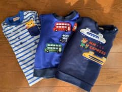 ミキハウス　ロンT・トレーナー3枚セット　80cmのサムネイル