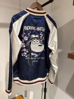 Fucking Awesome スカジャン ネイビーのサムネイル
