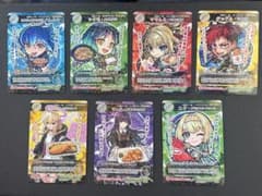 ほっともっと モンスト ホログラムカード フルコンプリート コンプ 7