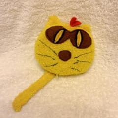 激レア】懐かしい！こどもグンゼ でべそキャット スポンジ 昭和 レトロ