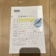 くもん 公文 算数 C教材終了テスト - メルカリ