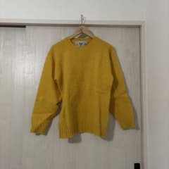Lawrence Smith イエロークルーネックセーター M